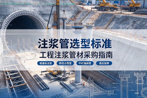 城区注浆管选型标准